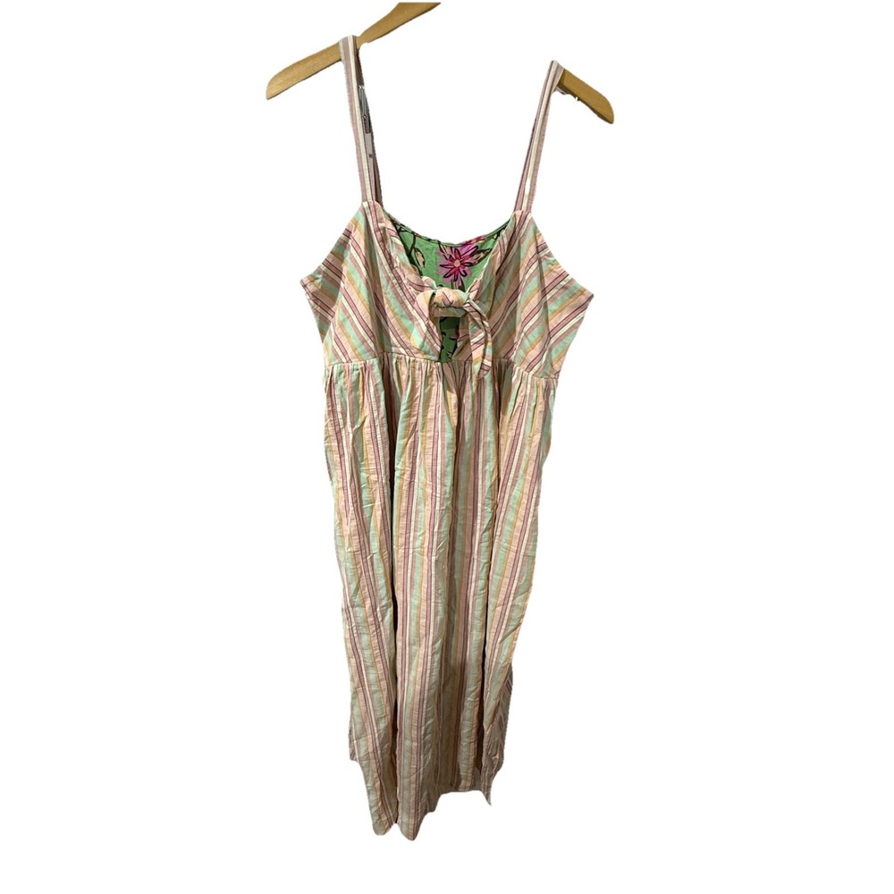 Matilda‎ Jane Sz XXL Striped "No Baggage" Maxi Dress Spring Summer Sundress NWT